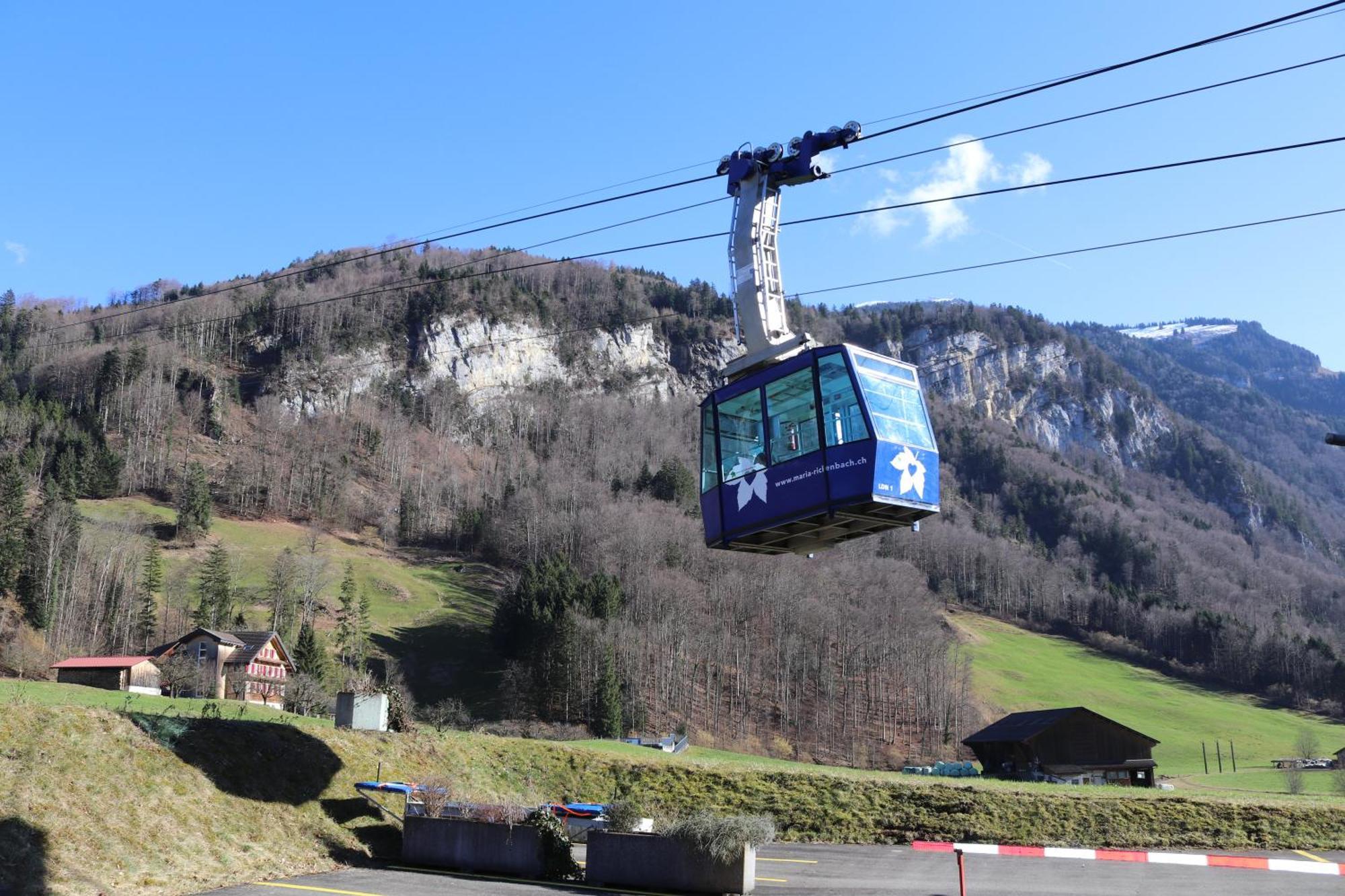Hotel Pilgerhaus Maria-Rickenbach - Anreise Nur Via Luftseilbahn Moeglich Dallenwil Exterior foto
